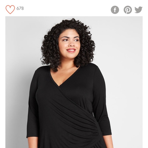 ModCloth Back For More Surplice too - Picture 6 of 7